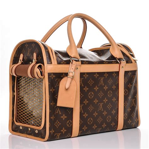 louis vuitton dog bag replica|authentic louis vuitton pet carrier.